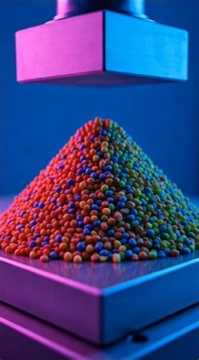 Pop Rocks Detonation 🔥 Hydraulic Press ASMR Explosion