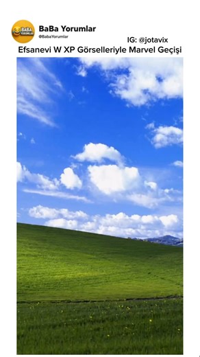 Legendary Windows XP visual transition 😱