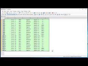 EmEditor - AutoFill and Flash Fill on CSV