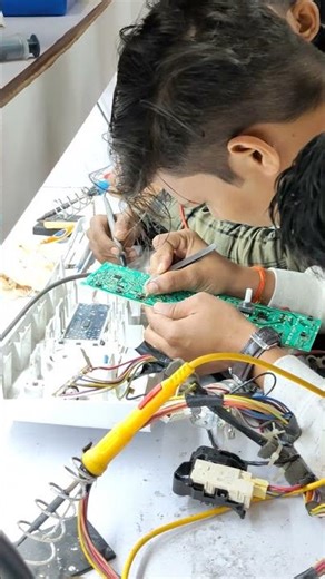 #front load washing machine PCB repairing practical class course join call 🤙 9319311715