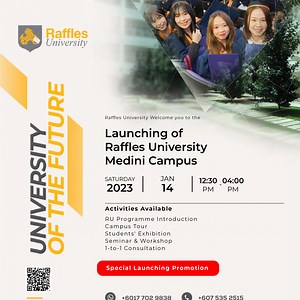 Raffles University sincerely invites everyone to our upcoming...