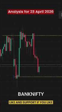 Nifty BankNifty Sensex Tomorrow | 23 April 2026 #nifty | #23april