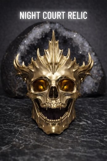 Relic of the Night Court: Fae King's Preserved Skull