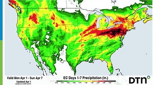 No April Fools' here — a threat of severe weather to start this month! WATCH more in the Market Weather Outlook for April 1: | DTN/The Progressive Farmer | Facebook