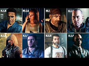 All Characters Death Scenes in Call of Duty Black Ops Games