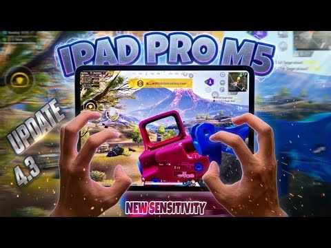 iPad Pro M5 PUBG 120 FPS BEAST? 😳 4K HDR Test + Best Sensitivity & Code!