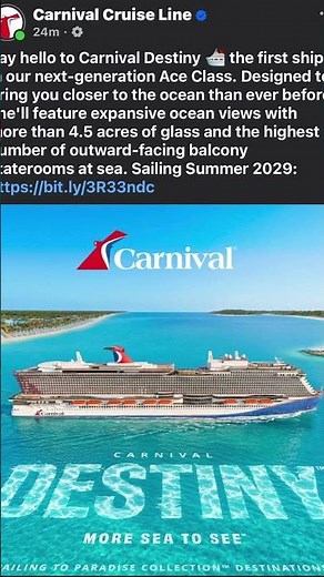 🚨 Carnival just revealed its next-generation cruise ship!