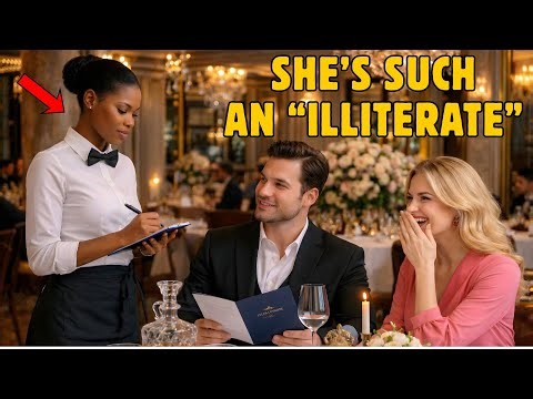 Billionaire Orders in Foreign Language to Humiliate the Black Waitress–He Never Expected This Reply