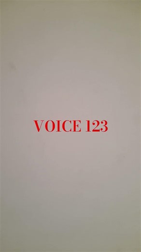 Voice cover 123-english