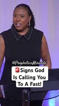 🚨Signs God Is Calling You To A Fast! | Prophetess Miranda Ministries | Nabi’ Healing Center