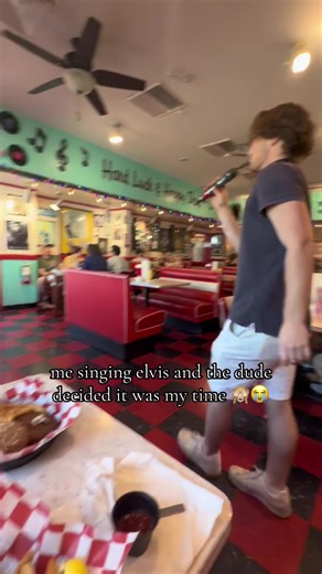 Singing Elvis & Unexpected Dance Partner!