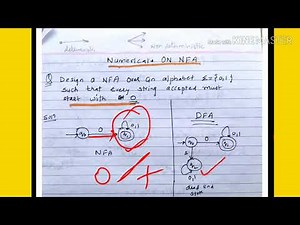 Design a NFA that accepts strings start with 0 - lecture25/toc