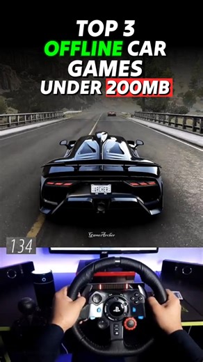 Top 3 Best Offline Car Games Under 200 MB 🔥