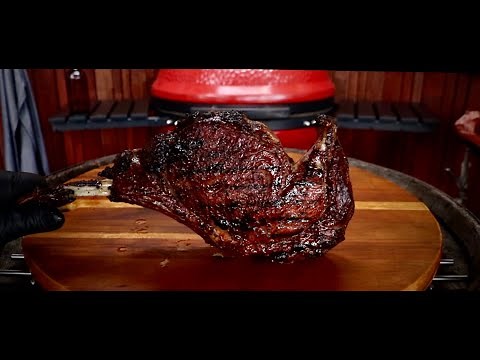 Kamado Joe - Reverse Seared Tomahwak