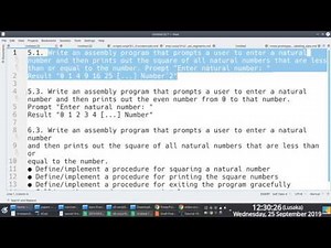[Illustration] MIPS Assembly Language: Printing the Squares in a User Specified Range