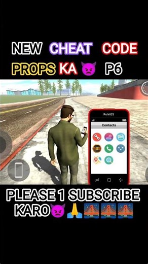 indian bike driving 3D secret cheat code props ka