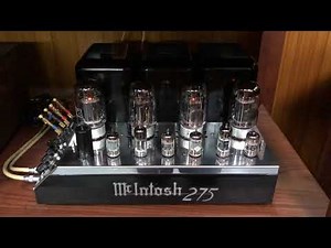 McIntosh C22 + 275 First Version On Test by Tho Audio