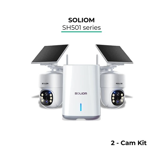 SOLIOM Soliom 5MP 3K 5G WIFI Human Tracking Security Camera, No Subscription - Shop