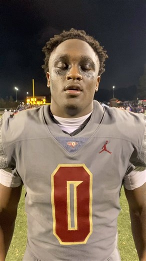 Post Game Interview: Roderick McCrary, the RB from Creekside. Creekside plays great team ball to beat Jefferson 28-17 | Born To Compete