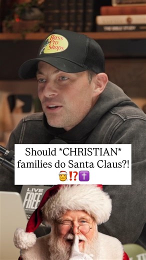 People ask me this ALL the time: Should Christian families do Santa Claus? Here's my answer... 🎅 | Josh Howerton
