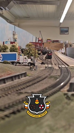 Check out my first layout video!! #trains #GP7 #modellayout #KOG