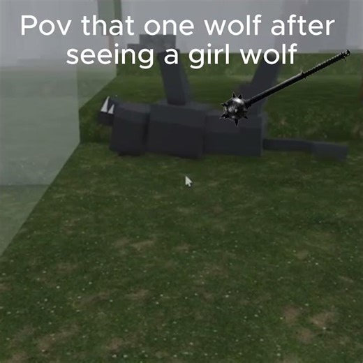 That wolf getting bricked up