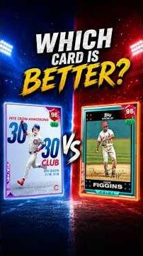 Who’s Better? PCA or Figgins? #mlbtheshow