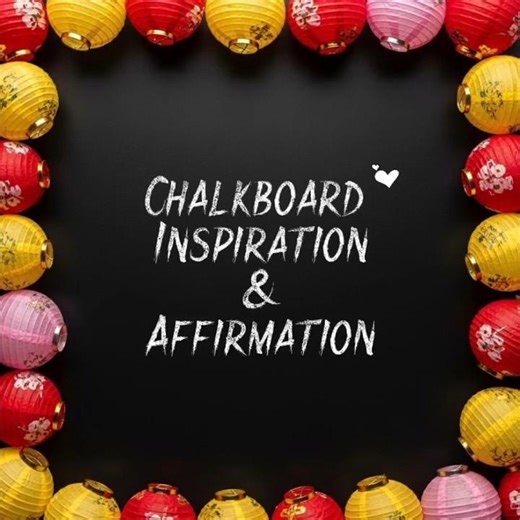 Chalkboard Inspiration & Affirmation 💕