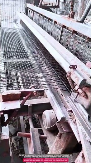 Automatic Wire Mesh Weaving Tool – Creates 100m² Steel Fence Net in One Hour