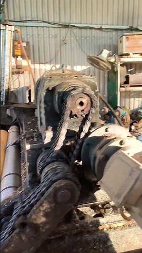 8ft wood veneer slicer is really awesome #veneerproduction #machine#shorts