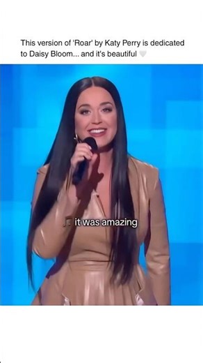 This version of ‘Roar’ by Katy Perry is dedicated to her Daughter 🫶