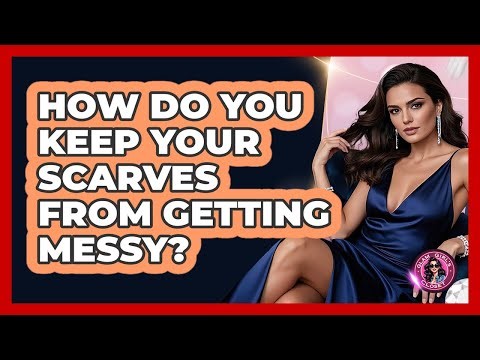 How Do You Keep Your Scarves From Getting Messy? - Glam Girl's Closet