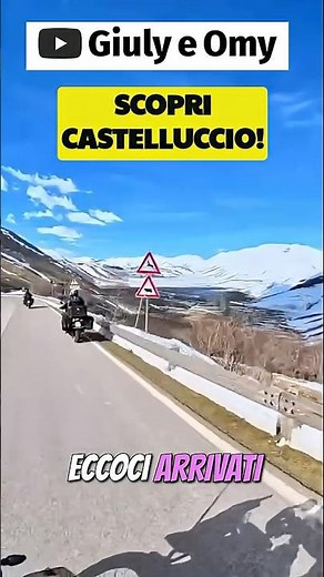 Discover the Magic of the Castelluccio Plain #mototravel #colombasi #castelluccio