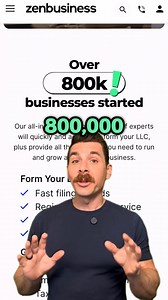 Forming an LLC doesn’t have to be expensive or overwhelming. Using ZenBusiness, you can get your Florida LLC in less than 10 minutes for just $0 (plus the state fees - which is unavoidable ofcourse) They’ll walk you through every step, save your paperwork, and even have real humans you can talk to. Over 800,000 people have already used them. P.S - I’ve used them to form my last two LLC’s and i cannot recommend them enough Comment Zen123 if you want the link. #sponsored #zenbusiness #LLCformation