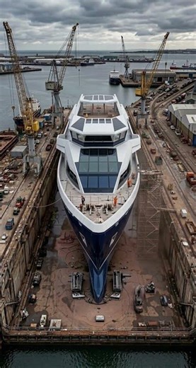 Abandoned Cruise Ship Modern Yacht