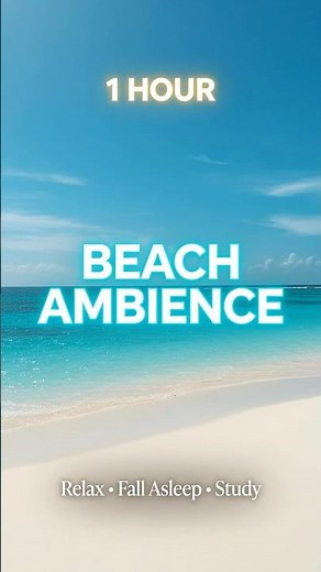 Beach Waves for Sleep 🌊 #BeachSounds #Sleep