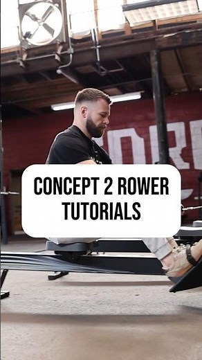 How to use the Concept 2 Rowing machine