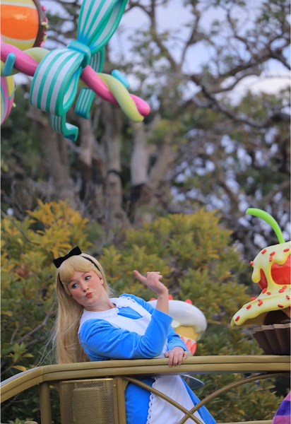 ディズニーランドでのかわいいパルパルーザ体験