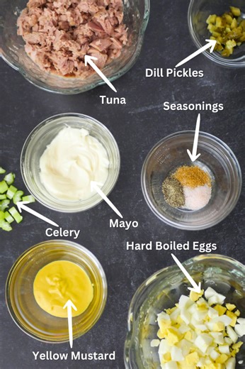 Easy Southern Tuna Salad Recipe with Egg
