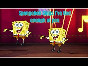 Spongebob sings I've had enough of You (AI Cover)