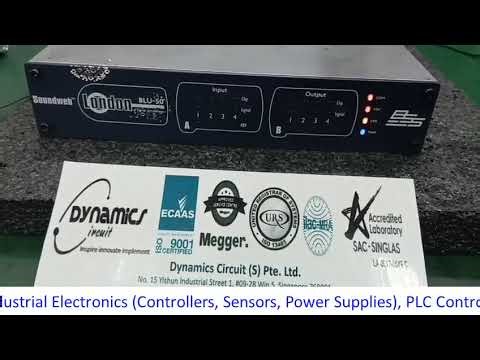 Professional Soundweb London Blu-50 Signal Processor Repair Dynamics Circuit (S) Pte. Ltd.