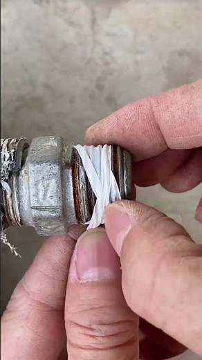 How to Apply Thread Seal Tape on Metal Pipes Perfectly