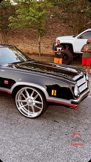 @gto_dirty Nasty Black Chevelle Laguna S3 comin thru soundin like a monster sittin on @budnikwheels 😮‍💨🔥🔥🔥 #chevrolet #chevelle #lagunas3 #budnikwheels | Jco’s Customz LLC