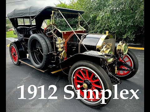 1912 Simplex Model 38 Tourer