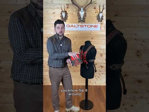 Installing the Ammo Pouch to the Saltstone Integrator Hunting Vest, and attaching it to a waist belt