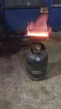 Simple Gas Forge Built with Basic Home Tools (5-Minute Setup)