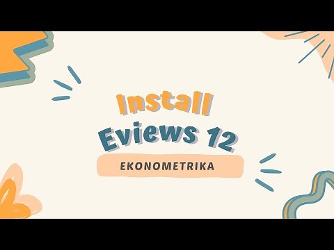 Cara Install eviews 12