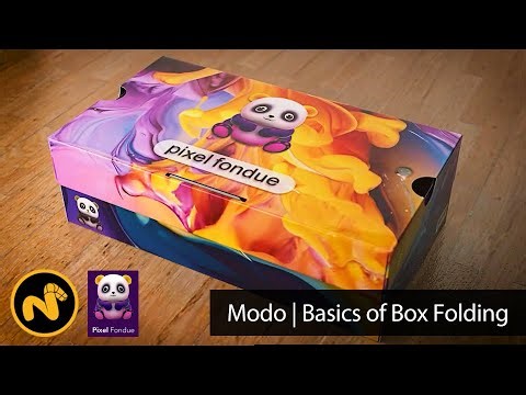 MODO | Basics of Box Folding