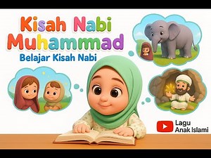 Kisah Nabi Muhammad | Lagu Anak Islami 3D Animasi | Belajar Sejarah Nabi