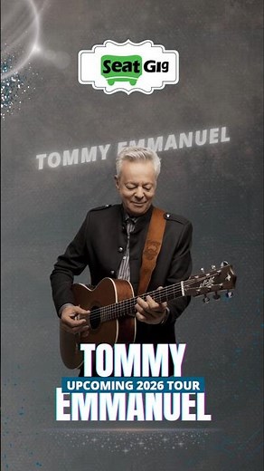 Tommy Emmanuel Live Tour 2026! - #tommyemmanuel #tommyemmanueltour2026